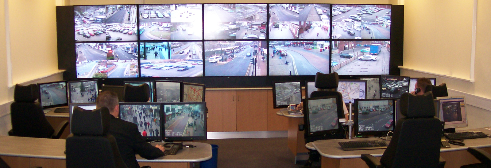 cctv surveillance control room configuration